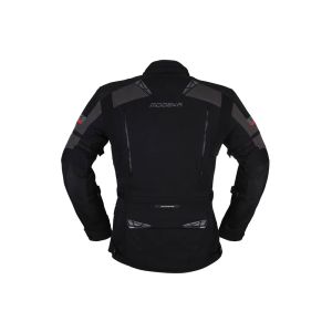 Modeka Panamericana II jaqueta de motocicleta (preta / cinza escuro)