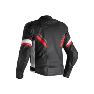 Jaqueta de motocicleta RST Sabre Airbag (preto / branco / vermelho)