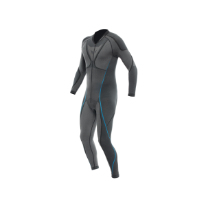 Dainese Dry Suit roupa interior funcional homem de uma peça (preto / azul)