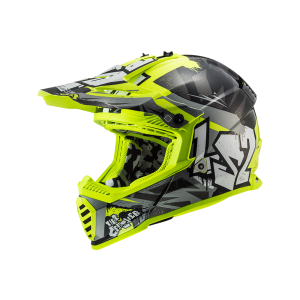 LS2 MX437 Evo Crusher rápido Motocross Helmet Kids