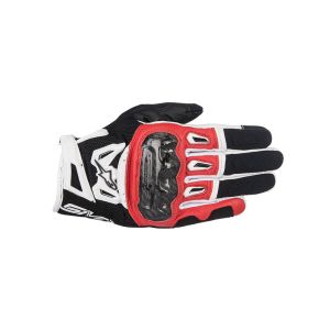 Luvas de Motos Alpinestars SMX-2 Air Carbon v2 (preto / branco / vermelho)