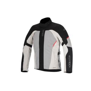 Jaqueta de moto Alpinestars Ares GTX (cinza / branco)