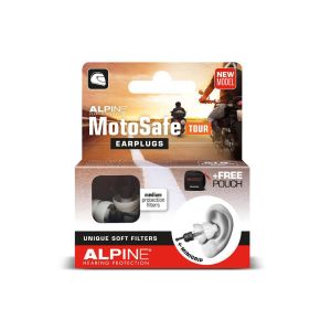 Tampões para os ouvidos do MotoSafe Tour Alpino