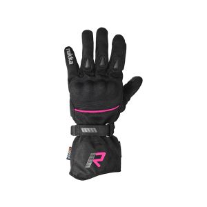 Rukka Virve 2.0 GTX luvas de motocicleta senhoras (preto / rosa)