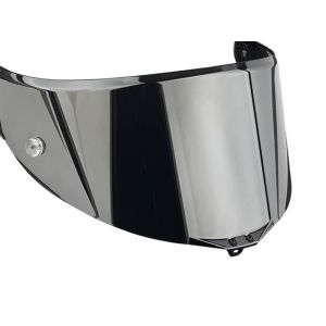 AGV Visor para Race-2 / Pista GP / Corsa / GT Veloce (espelhado em prata | Sistema TearOff)