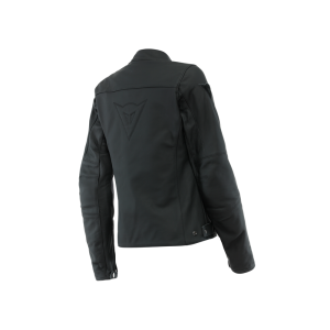 Dainese Razon 2 casaco de motocicleta de couro senhoras (preto)