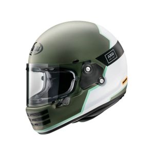 Arai Concept-X Overland capacete facial completo (oliveira / cáqui / branco)