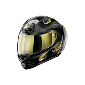 X-Lite X-803 RS Ultra Carbon Golden Edition capacete facial completo