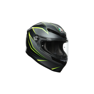 AGV K6 Multi Flash capacete facial completo (cinzento / preto / amarelo)