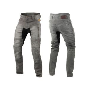 Trilobite Parado Regular Fit Motorcycle Jeans Feminino (cinza claro)
