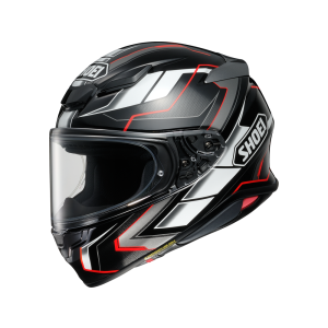 Shoei NXR2 Prologue TC-5 capacete de motocicleta (preto / prateado / vermelho)