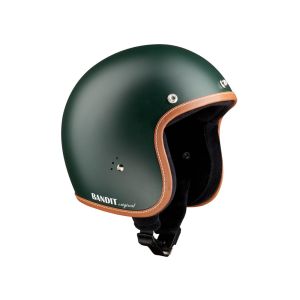 Capacete de motocicleta Bandit Premium Jet (sem ECE | verde)