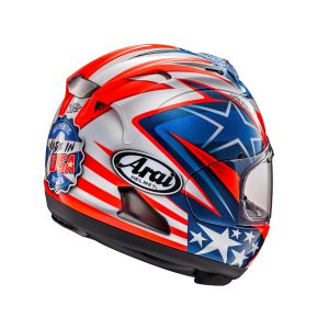 Arai RX-7V Evo Hayden WSBK capacete facial completo (azul / vermelho / branco)