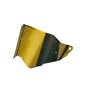 AGV Visor para AX9 (espelhado em ouro)