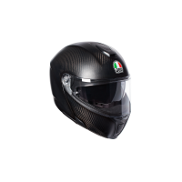 AGV Capacete Mono Sólido de Motocicleta Sportmodular Sportmodular (preto)