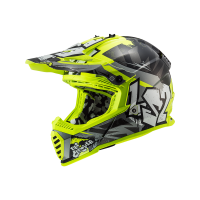 LS2 MX437 Evo Crusher rápido Motocross Helmet Kids