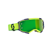 Óculos de motocicleta Scott Fury (espelhado | azul / amarelo / verde)