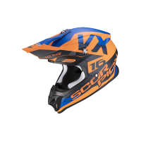 Escorpião VX-16 Capacete de motocicleta Air X-Turn (laranja)