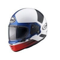 Arai Concept-X Backer capacete facial completo (branco / azul / vermelho)