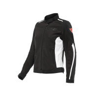 Dainese Hydraflux 2 Air D-Dry mota casaco de moto (preto / branco)