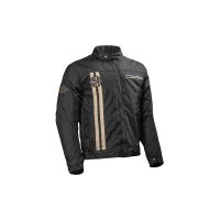 DIFI Osborne Aerotex casaco de motocicleta (preto)