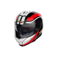 Nolan N80-8 50 Aniversário N-Com capacete facial completo (preto / vermelho / branco)