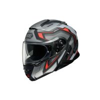 Shoei Neotec-Ii Respeite o capacete virado TC-5 (preto / cinzento / vermelho)