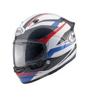 Arai Quantic Ray capacete facial completo (branco / azul / vermelho)