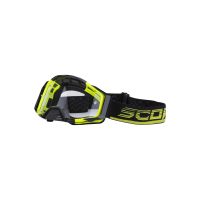 Óculos de protecção da motocicleta Scorpion E21 (amarelo néon / preto)