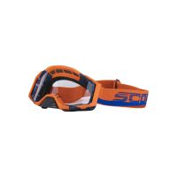 Óculos de protecção da motocicleta Scorpion E21 (laranja / azul)