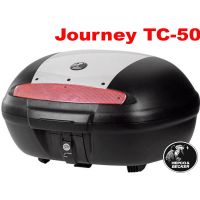 Hepco & Becker Journey TC50 Topcase incl. placa (preto / prata)